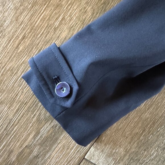 Talbots Petites women's wool black classic  business pantsuit size 8P - Picture 6 of 16